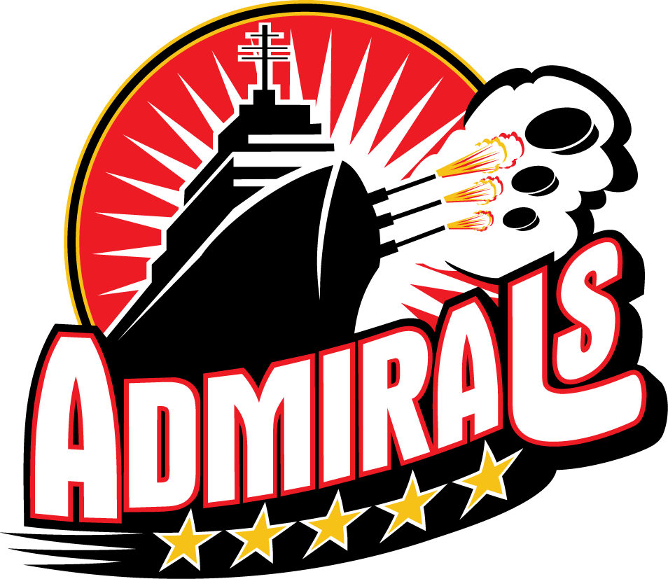 Norfolk Admirals 2015-2017 Primary Logo iron on heat transfer